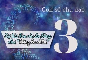 Ý nghĩa số chủ đạo 3 trong thần số học