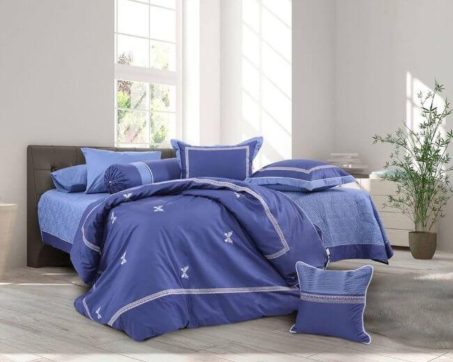 Ga giường màu bản mệnh là lựa chọn không hề tệ với người thuộc mệnh Thủy
