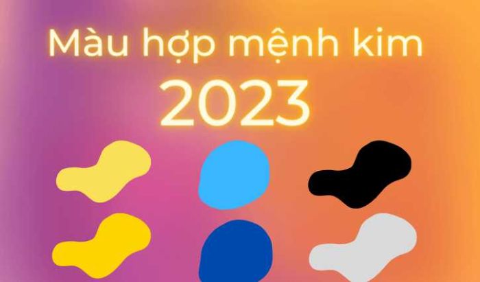 Màu của mệnh Mộc và Kim là lựa chọn thích hợp với nạp âm Sa Trung Kim