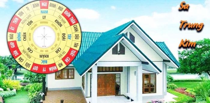 Hướng thuộc Tây Tứ Trách rất hợp với Sa Trung Kim