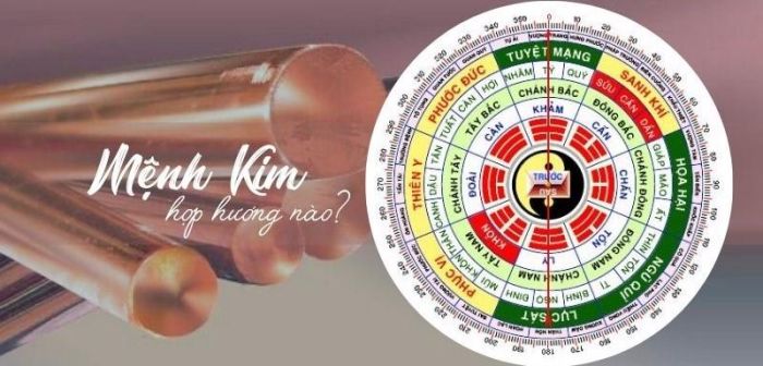 Các hướng thuộc Tây Tứ Trạch rất hợp để người Kiếm Phong Kim chọn