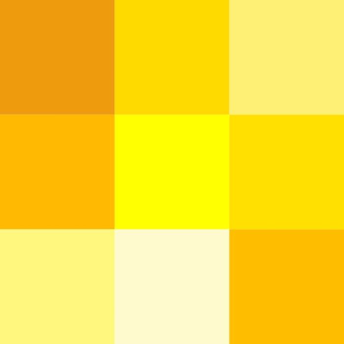 Màu vàng đem lại may mắn, hứng khởi cho mệnh Thổ