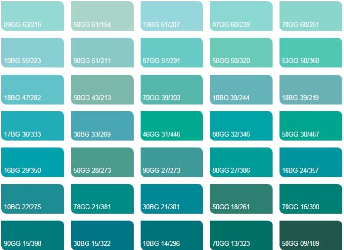 Xanh da trời - một trong các màu tương khắc mệnh Thổ